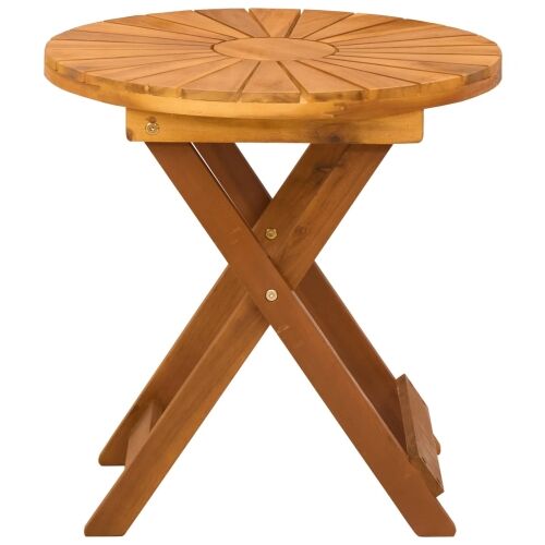 Bistro Stol Prirodna Ø45 x 45 cm Čvrsto drvo akacije Cijena