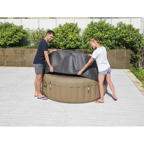 Bestway Pokrov PVC i POM Siva - Ø196 x 71 cm Cijena