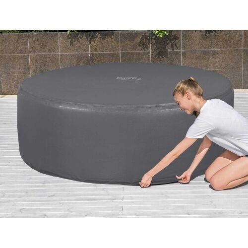 Bestway Pokrov PVC i POM Siva - Ø196 x 71 cm Cijena