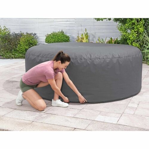 Bestway Pokrov PVC i POM Siva - Ø216 x 80 cm Cijena