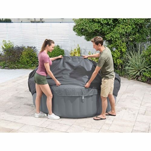 Bestway Pokrov PVC i POM Siva - Ø216 x 80 cm Cijena