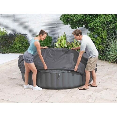 Bestway Pokrov PVC i POM Siva - Ø236 x 71 cm Cijena