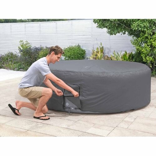 Bestway Pokrov PVC i POM Siva - Ø236 x 71 cm Cijena