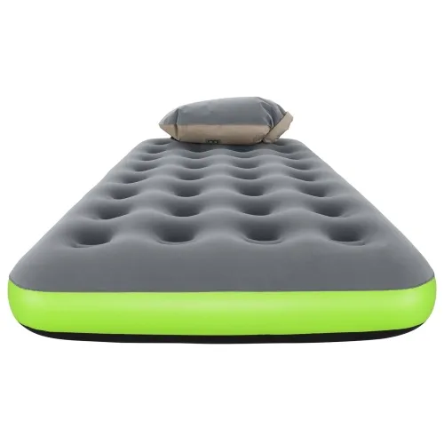 Bestway Zračni madrac 1-osobni 188 x 99 x 22 cm Siva i Zelena - Siva i zelena 188 x 99 x 22 cm Cijena