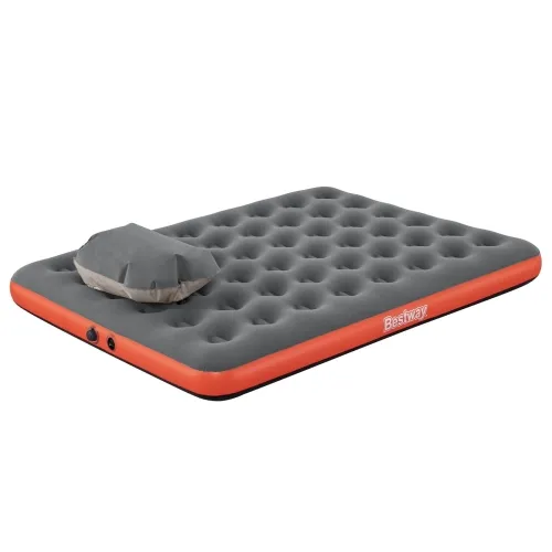 Bestway Zračni madrac 2-osobni 203 x 152 x 22 cm Siva i Crvena - Siva i crvena 203 x 152 x 22 cm Cijena