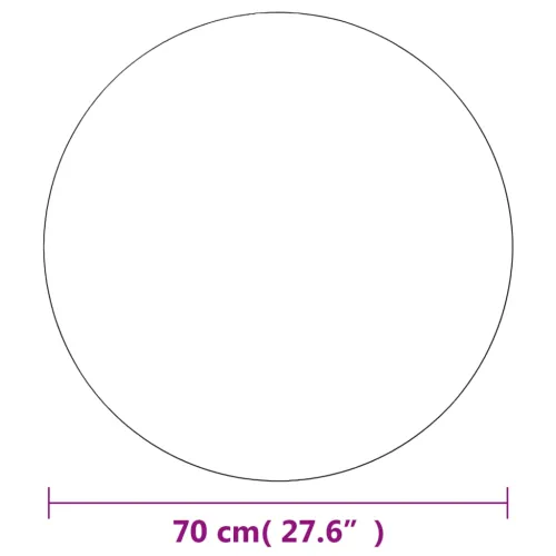 Zidna ogledala 2 kom 70 cm okrugla staklena - Φ 70 cm 2 Φ 70 cm Cijena