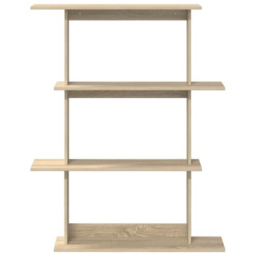 Zidna polica Hrast sonoma 100 x 20 x 126 cm Konstruirano drvo - Hrast sonoma 3 odjeljka Cijena