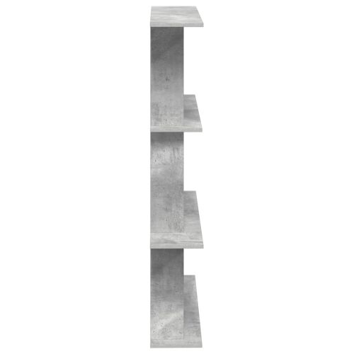 Zidna polica Betonska siva 100 x 20 x 126 cm - Betonska siva 3 odjeljka Cijena