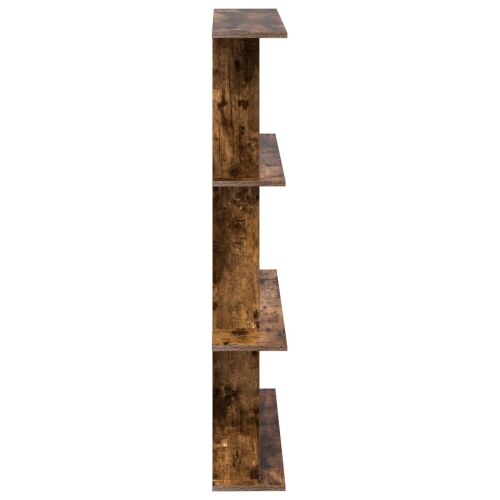 Zidna polica Dimljeni hrast 100 x 20 x 126 cm - Dimljeni hrast 3 odjeljka Cijena