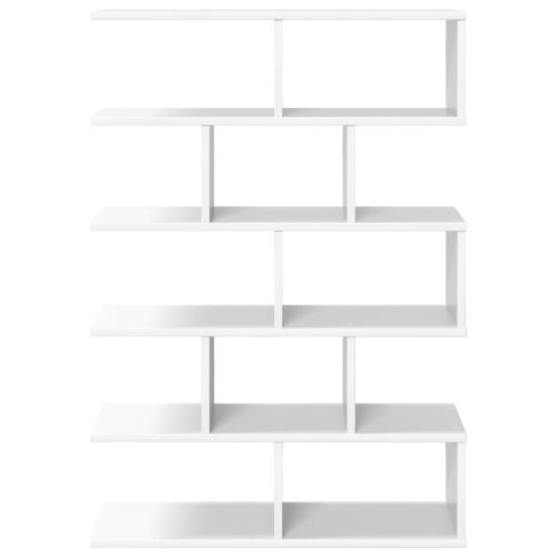 Zidna polica Bijela 70 x 20 x 100 cm Konstruirano drvo - Bijela Cijena
