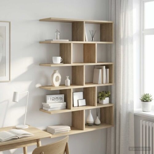Zidna polica Hrast sonoma 70 x 20 x 100 cm Konstruirano drvo - Hrast sonoma Cijena