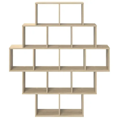 Zidna polica Hrast sonoma 120 x 20 x 136 cm Konstruirano drvo - Hrast sonoma Cijena