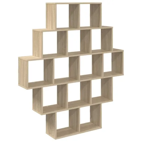 Zidna polica Hrast sonoma 120 x 20 x 136 cm Konstruirano drvo - Hrast sonoma Cijena