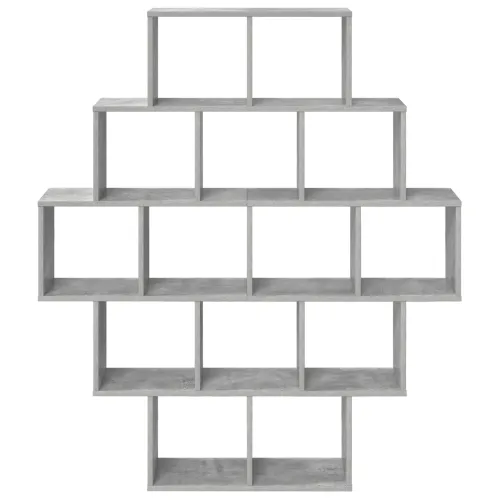 Zidna polica Betonska siva 120 x 20 x 136 cm - Betonska siva Cijena