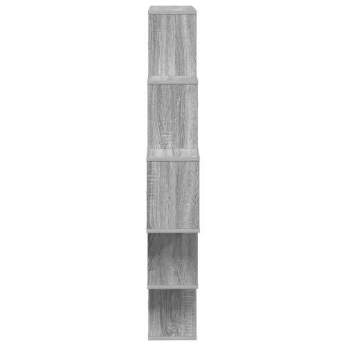 Zidna polica Siva Sonoma 120 x 20 x 136 cm Konstruirano drvo - Siva Sonoma Cijena
