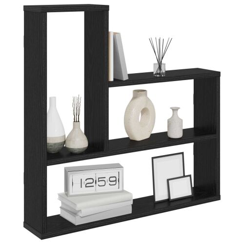 Zidna polica Crni hrast 60 x 11 x 60 cm Konstruirano drvo - Crni hrast Cijena