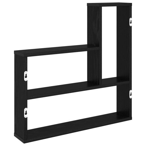 Zidna polica Crni hrast 60 x 11 x 60 cm Konstruirano drvo - Crni hrast Cijena