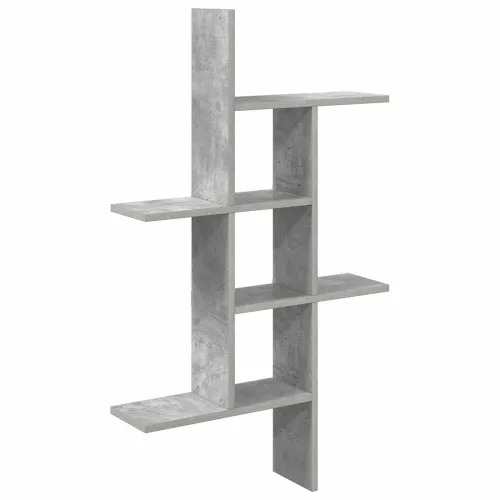 Zidna polica Betonska siva 61 x 15 x 102 cm Konstruirano drvo - Betonska siva Cijena
