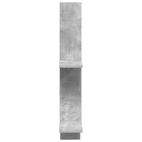Zidna polica Betonska siva 61 x 15 x 102 cm Konstruirano drvo - Betonska siva Cijena