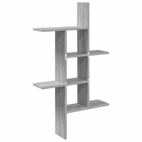 Zidna polica Siva Sonoma 61 x 15 x 102 cm Konstruirano drvo - Siva Sonoma Cijena
