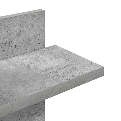 Floating polica za zid Betonska siva 48,5 x 15 x 101 cm - Betonska siva Cijena