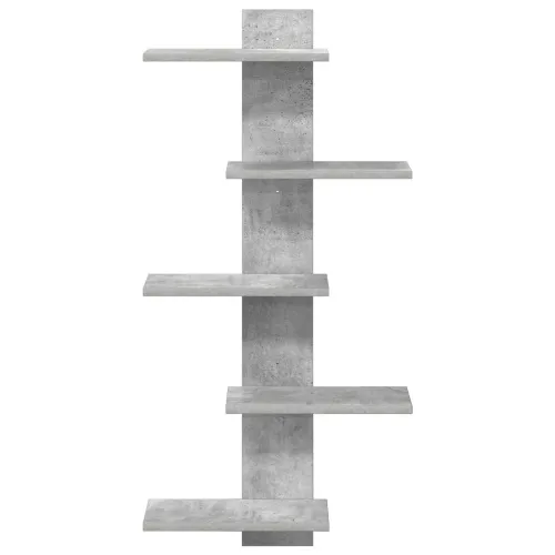 Floating polica za zid Betonska siva 48,5 x 15 x 101 cm - Betonska siva Cijena