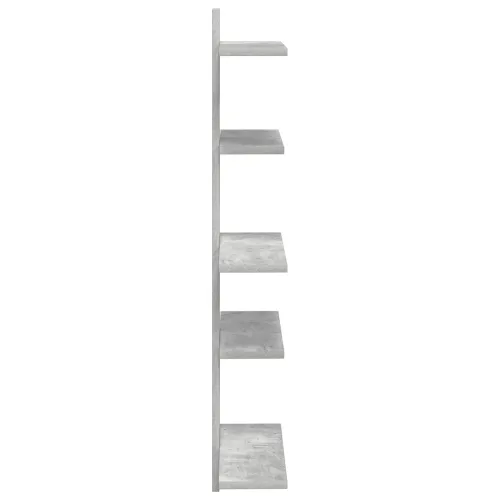 Floating polica za zid Betonska siva 48,5 x 15 x 101 cm - Betonska siva Cijena