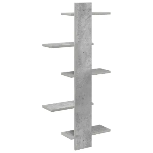 Floating polica za zid Betonska siva 48,5 x 15 x 101 cm - Betonska siva Cijena