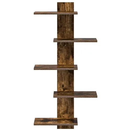 Floating polica za zid Dimljeni hrast 48,5 x 15 x 101 cm - Dimljeni hrast Cijena