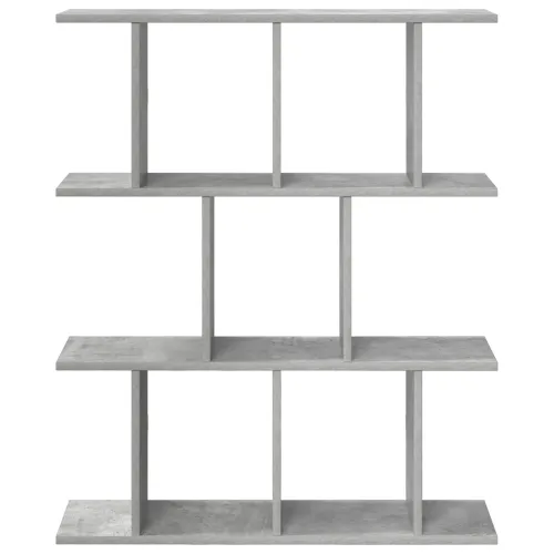 Zidna polica Betonska siva 80 x 20 x 96 cm Konstruirano drvo - Betonska siva Cijena