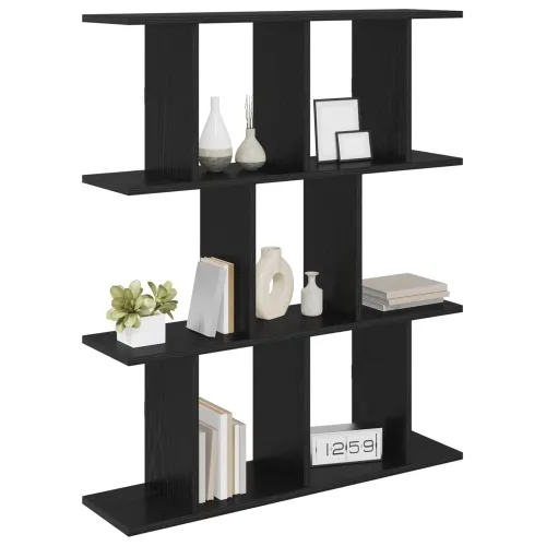 Zidna polica Crni hrast 102 x 20 x 96 cm Konstruirano drvo - Crni hrast Cijena