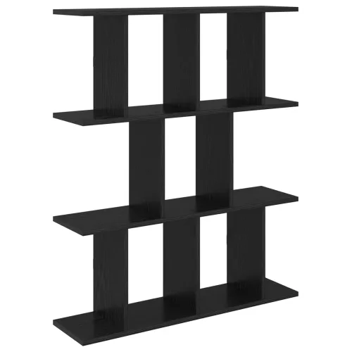 Zidna polica Crni hrast 102 x 20 x 96 cm Konstruirano drvo - Crni hrast Cijena