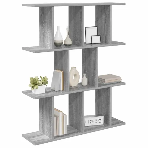 Zidna polica Siva Sonoma 102 x 20 x 96 cm Konstruirano drvo - Siva Sonoma Cijena