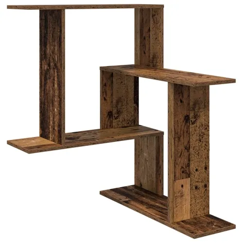 Zidna polica Staro drvo 67 x 67 x 87 cm Konstruirano drvo - Staro drvo Cijena