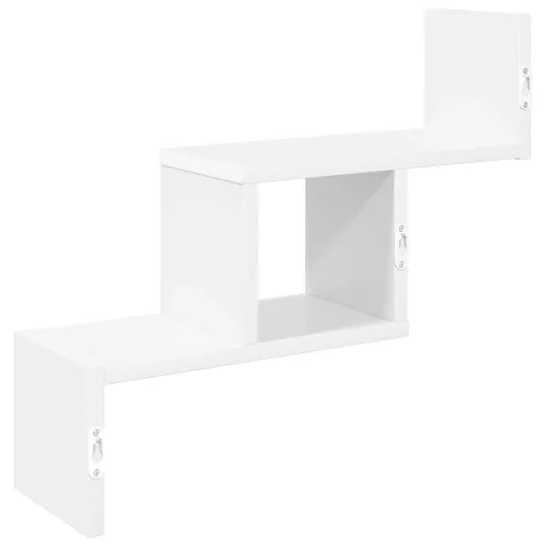 Zidna polica Bijela 48 x 15 x 42 cm Konstruirano drvo - Bijela Cijena