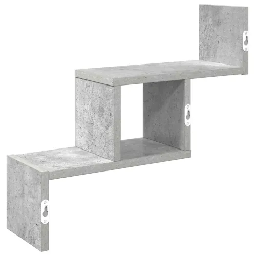 Zidna polica Betonska siva 48 x 15 x 42 cm Konstruirano drvo - Betonska siva Cijena