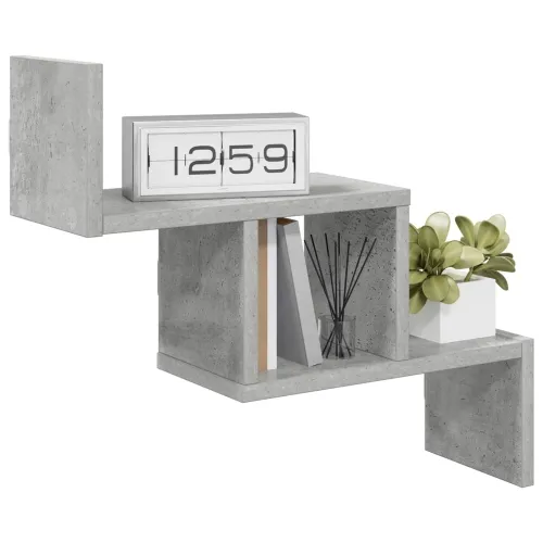 Zidna polica Betonska siva 48 x 15 x 42 cm Konstruirano drvo - Betonska siva Cijena