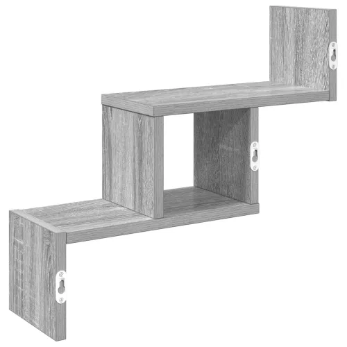 Zidna polica Siva Sonoma 48 x 15 x 42 cm Konstruirano drvo - Siva Sonoma Cijena