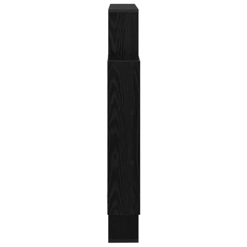 Zidna polica Crni hrast 100 x 13 x 100 cm Konstruirano drvo - Crni hrast Cijena