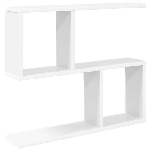 Zidna polica Bijela 60 x 12 x 50,5 cm Konstruirano drvo - Bijela Kombinacija ormarića Cijena