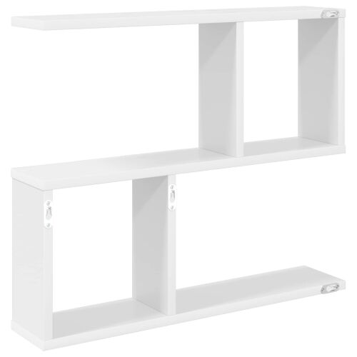 Zidna polica Bijela 60 x 12 x 50,5 cm Konstruirano drvo - Bijela Kombinacija ormarića Cijena