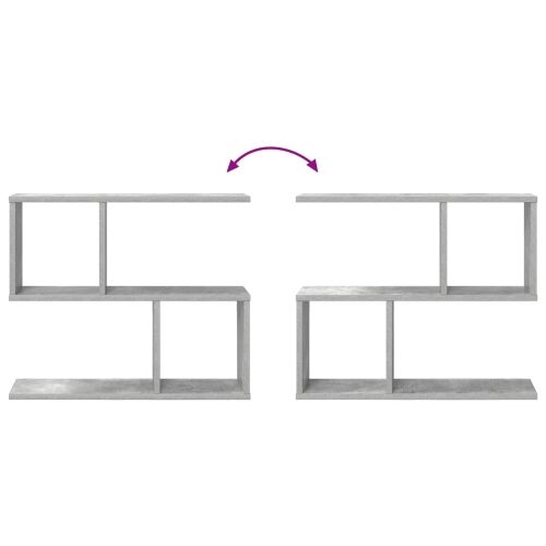 Zidna polica Betonska siva 60 x 12 x 50,5 cm - Betonska siva Kombinacija ormarića Cijena