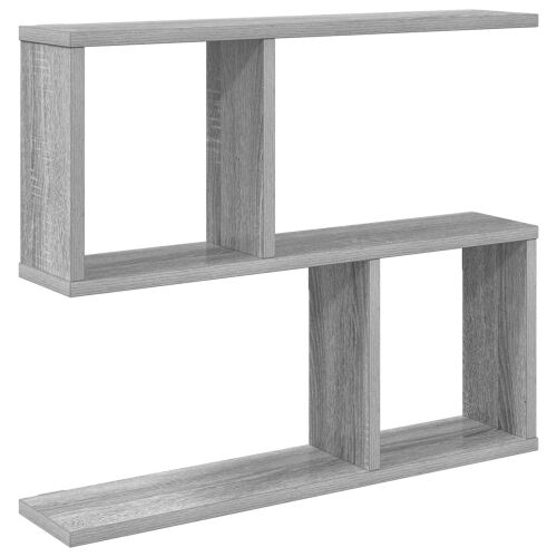Zidna polica Siva Sonoma 60 x 12 x 50,5 cm Konstruirano drvo - Siva Sonoma Kombinacija ormarića Cijena