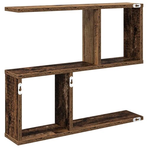 Zidna polica Staro drvo 60 x 12 x 50,5 cm Konstruirano drvo - Staro drvo Kombinacija ormarića Cijena