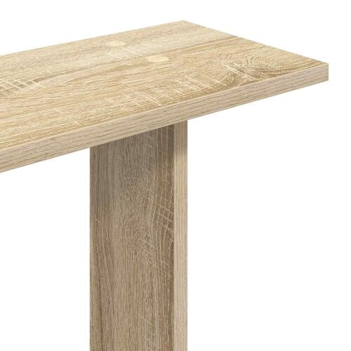 Zidna polica Hrast sonoma 60 x 12 x 50,5 cm Konstruirano drvo - Hrast sonoma Asimetrični dizajn polica Cijena