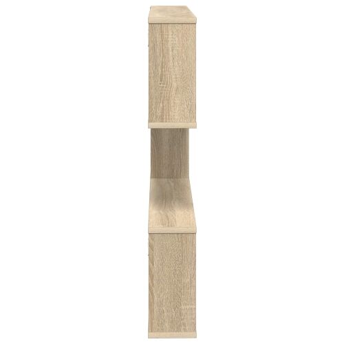 Zidna polica Hrast sonoma 80 x 12 x 79,5 cm Konstruirano drvo - Hrast sonoma Visoki višeslojni dizajn Cijena