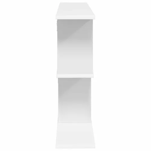 Zidna polica Bijela 80 x 15 x 50,5 cm Konstruirano drvo - Bijela Cijena