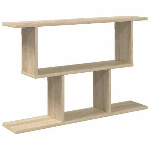 Zidna polica Hrast sonoma 80 x 15 x 50,5 cm Konstruirano drvo - Hrast sonoma Cijena