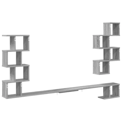 Polica za TV na zidu Siva Sonoma 180 x 15 x 94 cm - Siva Sonoma 180 x 15 x 94 cm Cijena