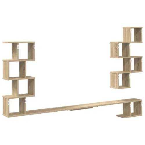 Polica za TV na zidu Hrast sonoma 200 x 15 x 94 cm - Hrast sonoma 200 x 15 x 94 cm Cijena
